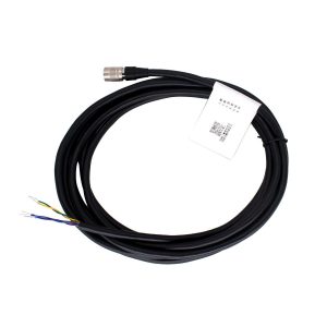 HIKROBOT Power/IO Cable, Hirose 6pin Flexible, HR10A-7P-6S to Open, 7m, Black, static/moveable/mechanical arm